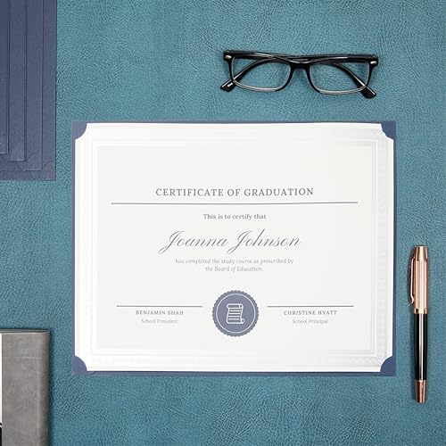 image for Sustainable Greetings 48 Pack Single Sided Award Certificate Holders -