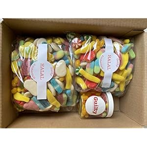 Guilty Candy Store – 3kg Halal Snoep Box – De lekkerste Snoepmix