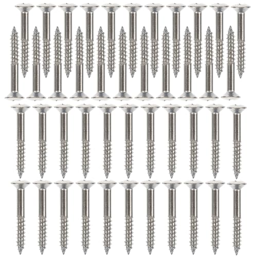 JOINPAYA 40個ギター用拾音器取り付けネジ 製 電気ギター用フレーム固定用