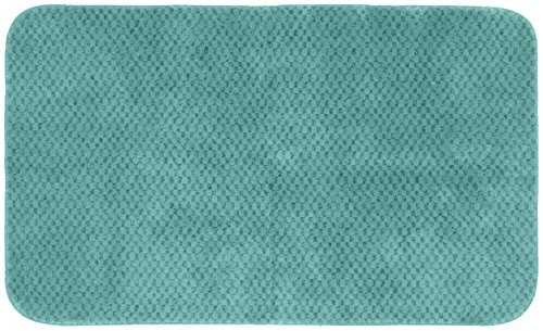Garland Rug Cabernet Nylon Washable Rug, 30-Inch by 50-Inch, Seafoam