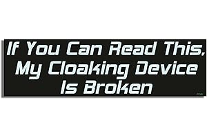 IF You CAN Read This, My Cloaking Device is Broken - TV...