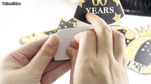 9-teiliges Tischdeko-Set Mit Waben-Motiv In Schwarz/Gold – Für Geburtstagsfeiern & Partys