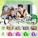 Uffylle Panda Kids Camera Instant Print Photo with 32G Card, 1080P HD Video Instant Cameras Age 3-12, Digital Toddler Camera Toys with Color Pens for DIY 3-12 Year Old Girls Boys Gifts Birthday, Green