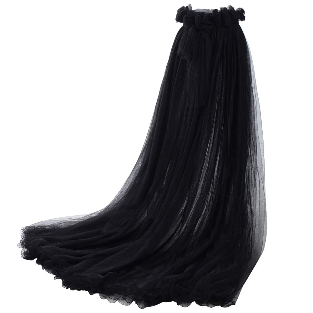 GRACEART Damen Lange Tüll Röcke Abschlussball Abend Rock Elastic Bund Tutu