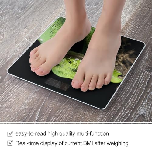 Báscula digital de baño JTREHY de vidrio templado miniatura 5