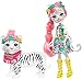 Enchantimals Muñeca Tadley Tiger con mascota Kitty White Tiger y accesorios (Mattel GFN57)