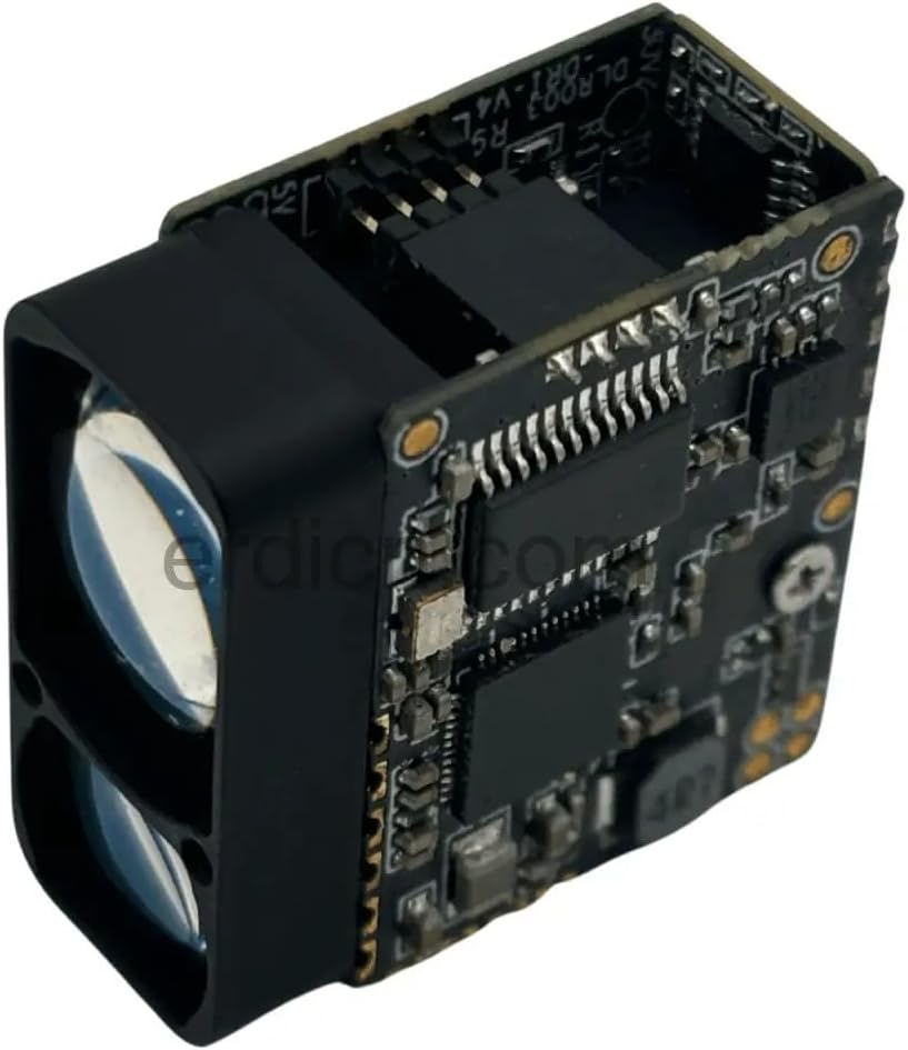 Semiconductor Multi-Pulse Rangefinder, 1200m Optic Laser Rangefinder Module with Night Vision 905nm Type for Long Distance Measurement