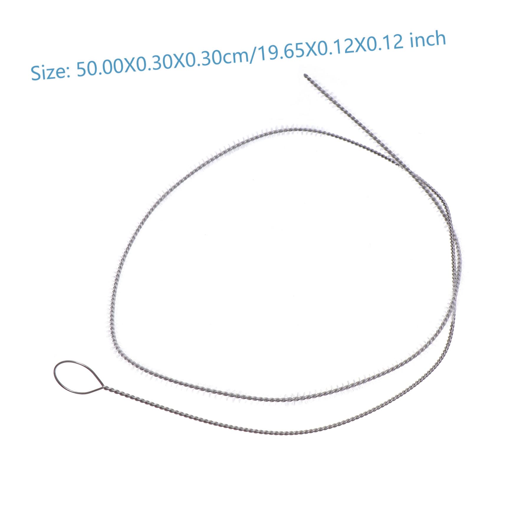 BUTIFULSIC 1 PC Test Tube Brush Tube Cleaning Handle Bottle Brush Hose Cleaning Brush Flexible Drain Brush Pipe Tube Brush Bottle Cleaners Cleaning Hose Brush Pipe Tube Cleaner Nylon