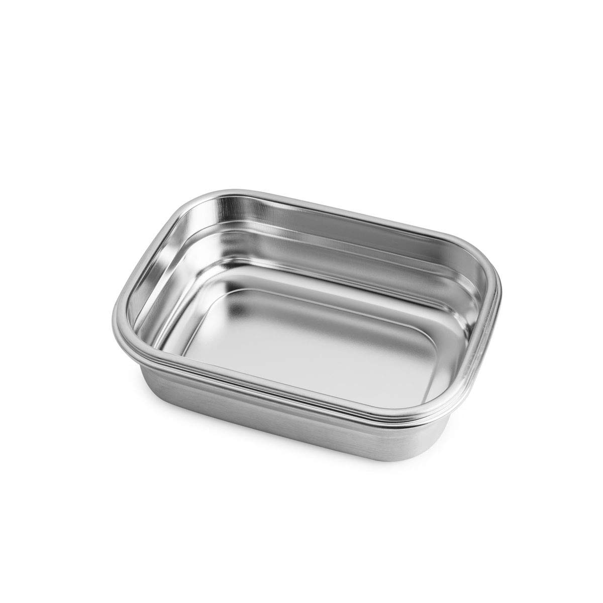 Fiambrera de acero inoxidable, 550 ml, 100% libre de BPA, cierre hermético.