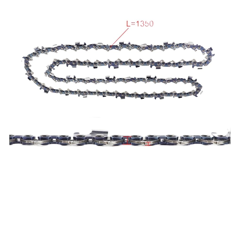 Cadena de motosierra de 20 pulgadas, calibre 063, paso 3/8, 72 eslabones de transmisión, Compatible con MS660 MS290 MS310 MS361 MS380 MS390