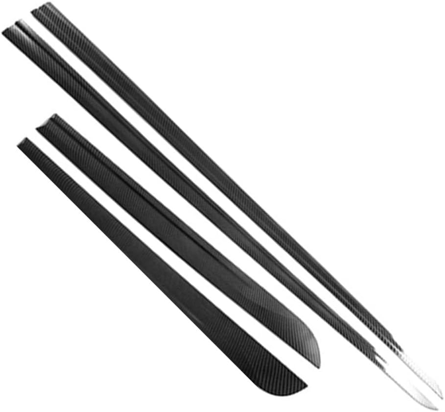 For Toyota For Camry 2024 2025 Body Side Molding Door Guard Cover 4Pcs ABS Silver Exterior Car Accessories(Carbon Fiber Color)