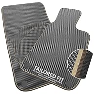 A complete set of Tailored Luxury Rubber Colour-Tech Car Mats for your Porsche 911 (991) (2012 - 2019) Edged in our exclusive Brown & Cream dual binding (not available anywhere else) Supplied in our luxurious and heavy duty Diamond Rubber material wh...