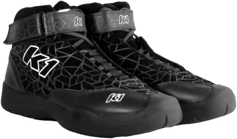 K1 Race Gear K1 Versus Nomex® Pit Crew Shoe - SFI 3.3/5 - Black - Size 7