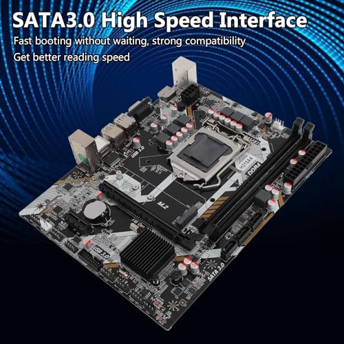 H310A4 Gaming-moderkort med Dual Channel DDR4 och PCIe 3.0