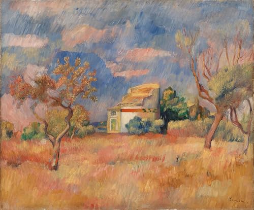 Affiche impression prints toile Renoir Pigeonnier Bellevue de qualité supérieure