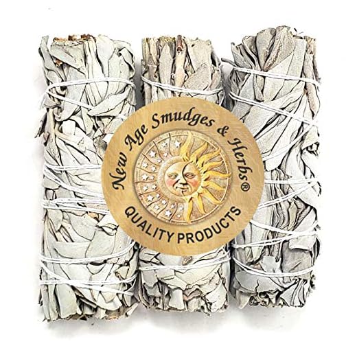New Age Smudges & Herbs White Sage Incense