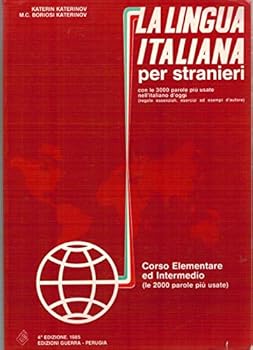 Paperback LA LINGUA ITALIANA PER STRANIERI [French] Book