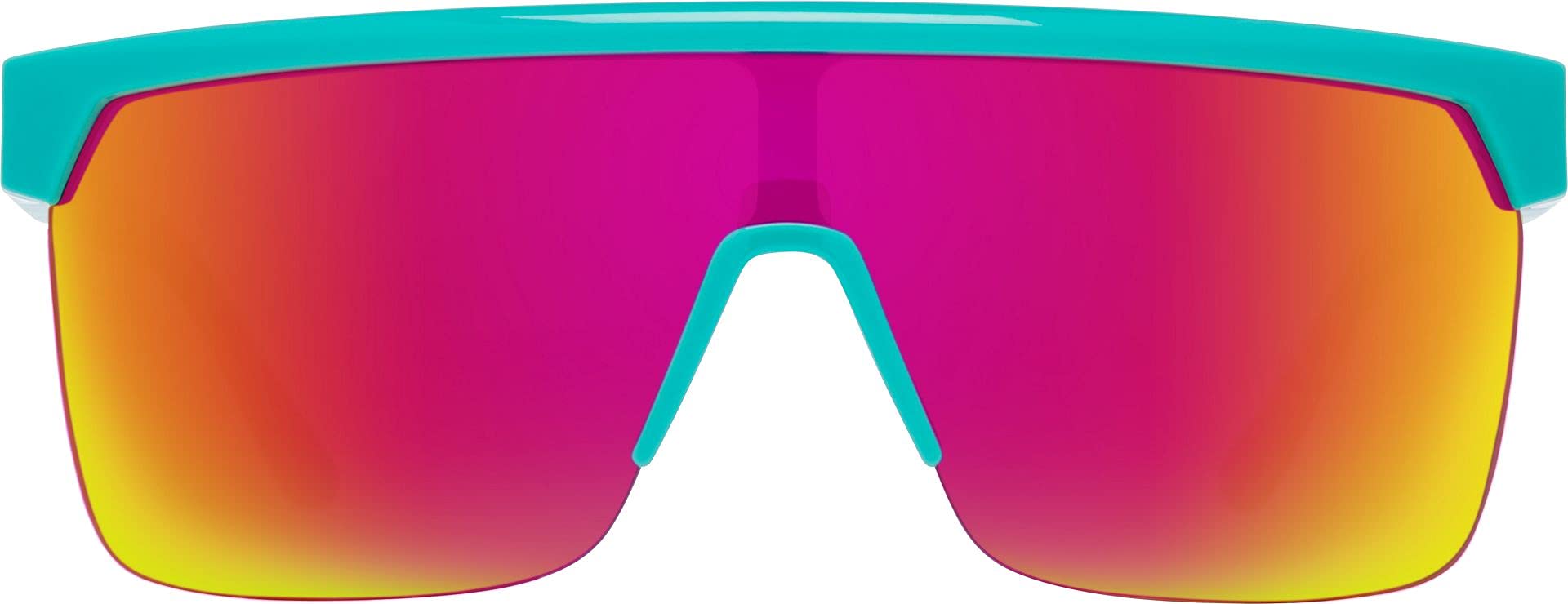 SPY Flynn 5050 Teal - HD Plus Gray Green w/Pink Spectra Mirror