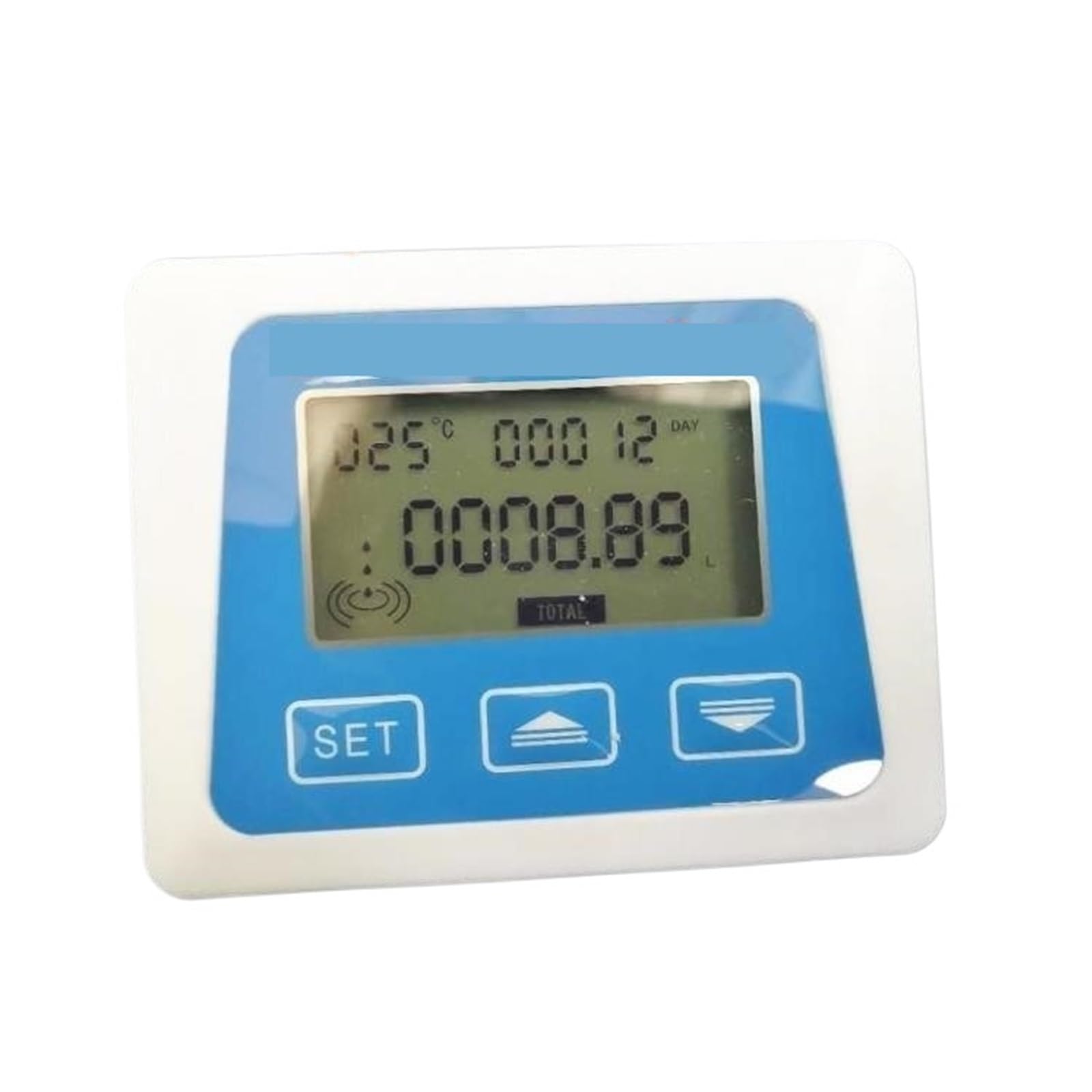 Flow Sensor Meter Digital Pipeline Water Flow Digital Flow Meter Display Digital Temperature Tester Meter Measuring Flow Senosr
