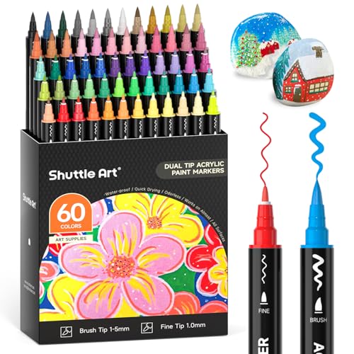 Shuttle Art AN}[J[y uVE׎y cCy 60FZbg ANy  yCg}[J[ h  ϐ ό vEKXEɏ nhCh  DIY qp wZ G拳 v[g