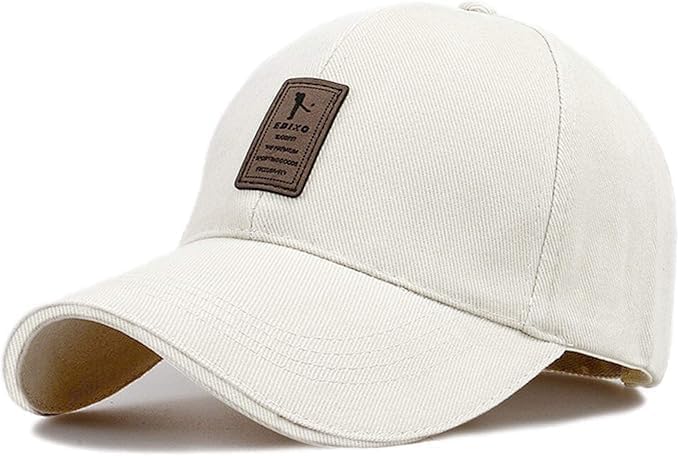 lavishable Cap for Men & Women Classic Style Hat Breathable Cotton Hat for Casual Wear, Sports, Travel, Summer Unisex Outdoor Cap (1 Cap Ediko White)-picture-13