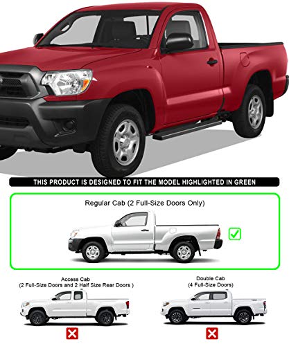Estribos APS para Toyota Tacoma 2005-2023 Acero Inoxidable miniatura 2