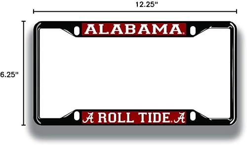 Miniatura 2 de Marco de matrícula NCAA, color negro