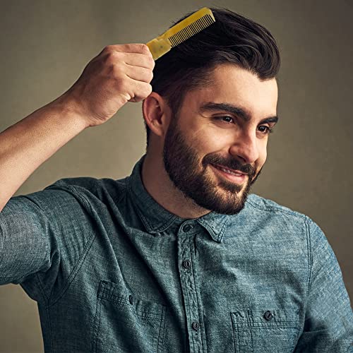 Yak Horn pieghevole pettine elegante tasca