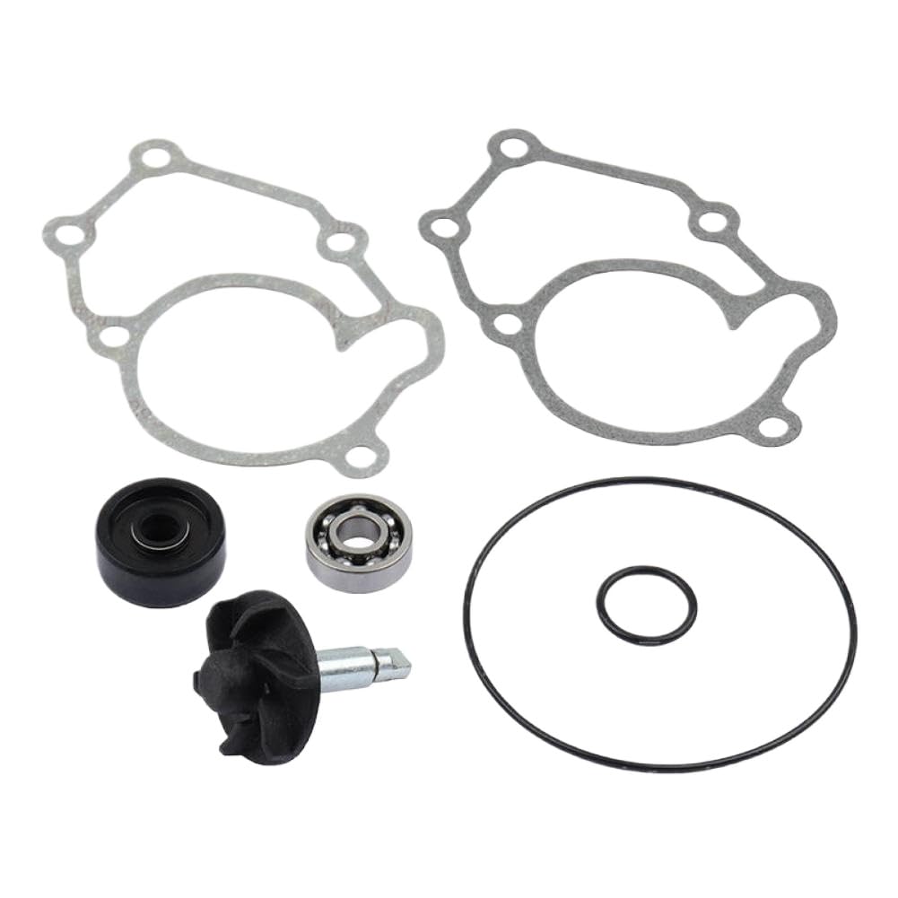 Kit Riparazione Pompa Acqua con Albero Girante Guarnizione e Set Guarnizioni per Motocicli 125cc Compatibile Con X-Max MT-125 YZF-R Modelli 2006-2020