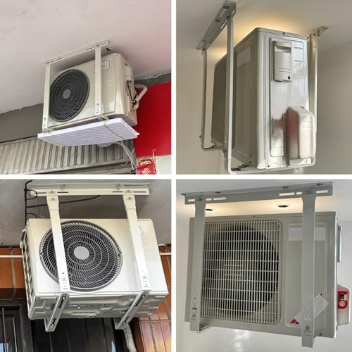 Support de climatiseur de plafond robuste en acier galvanisé