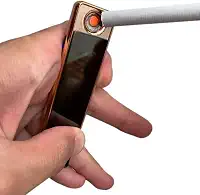 Isqueiro Elétrico Eletrônico Usb Recarregável