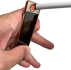 Isqueiro Elétrico Eletrônico Usb Recarregável