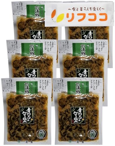 道奥 青なんばんみそっこ胡瓜 120g×6袋セット 漬物 唐辛子 オリジナルおしぼり付き