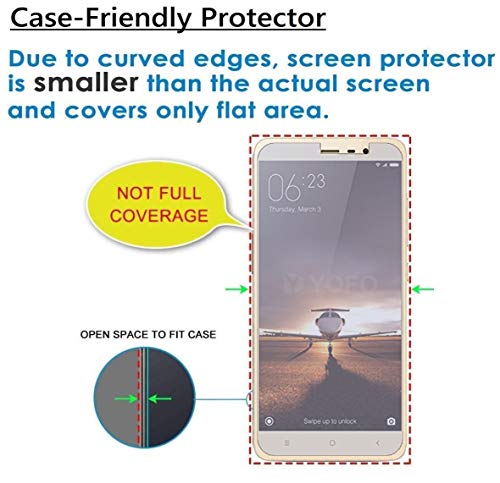 Image of Anti Glare Matte Finish Anti-Fingerprint 9H Ceramic Glass Screen Protector for MI Redmi Note 3 (Transparent)