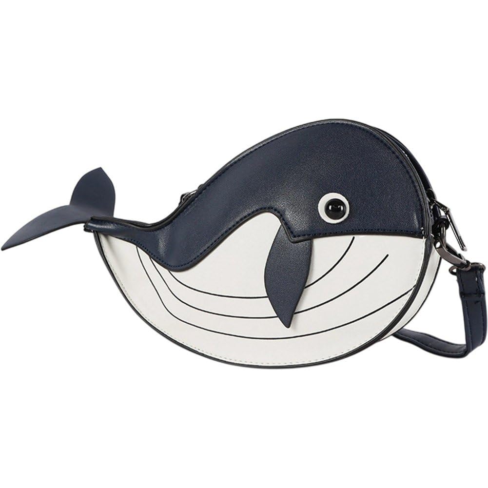 Sac à bandoulière baleine femme sac à main original 3D