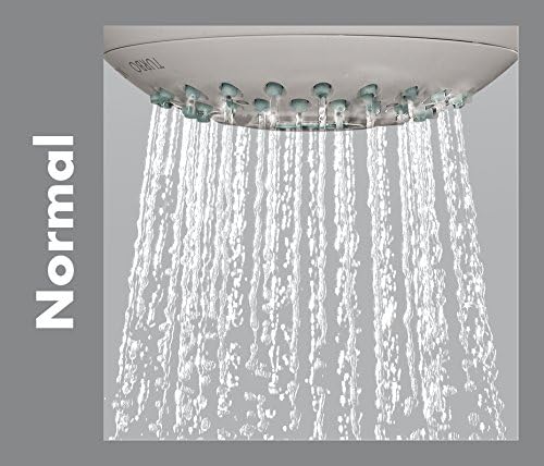 Illustration of the Normal spray pattern from the hand shower
