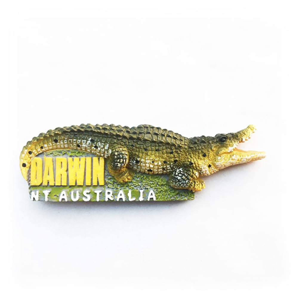 Crocodile Park Darwin Northern Territory Australia Magnet Kitchen Fridge Decorated Magnet