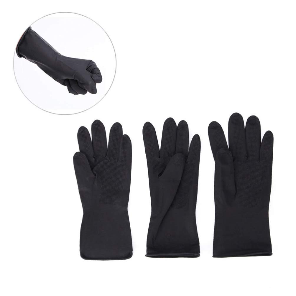 SOLUSTRE De Coiffure Réutilisables Taille M De Teinture Pour Les Cheveux Antidérapants Et Imperméables Protection Des Mains Pour Salon De Coiffure Coloration Et Usage Domestique