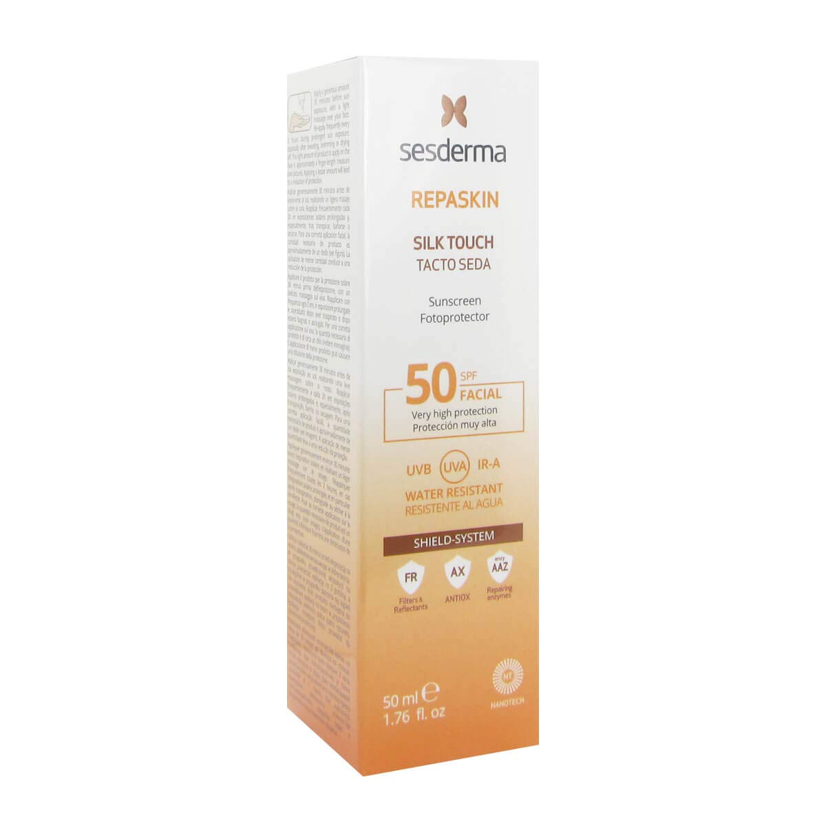 Sesderma Repaskin Tacto Seda Spf50 50ml