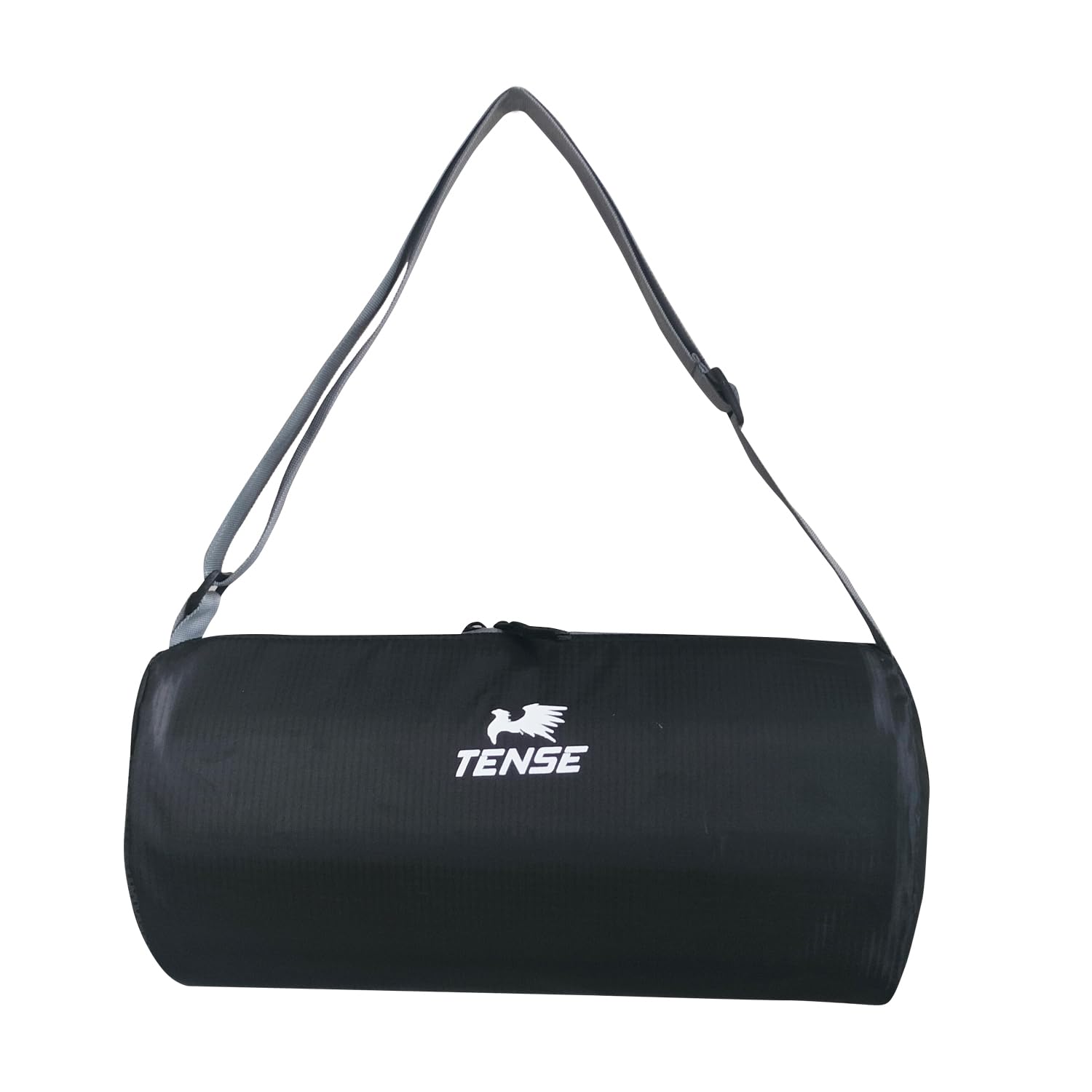 Tense 25L Water Resistant Sports Duffel Gym Bag for Men & Women with Shoe Compartment & Yoga Mat Holder (Navy)-image-31