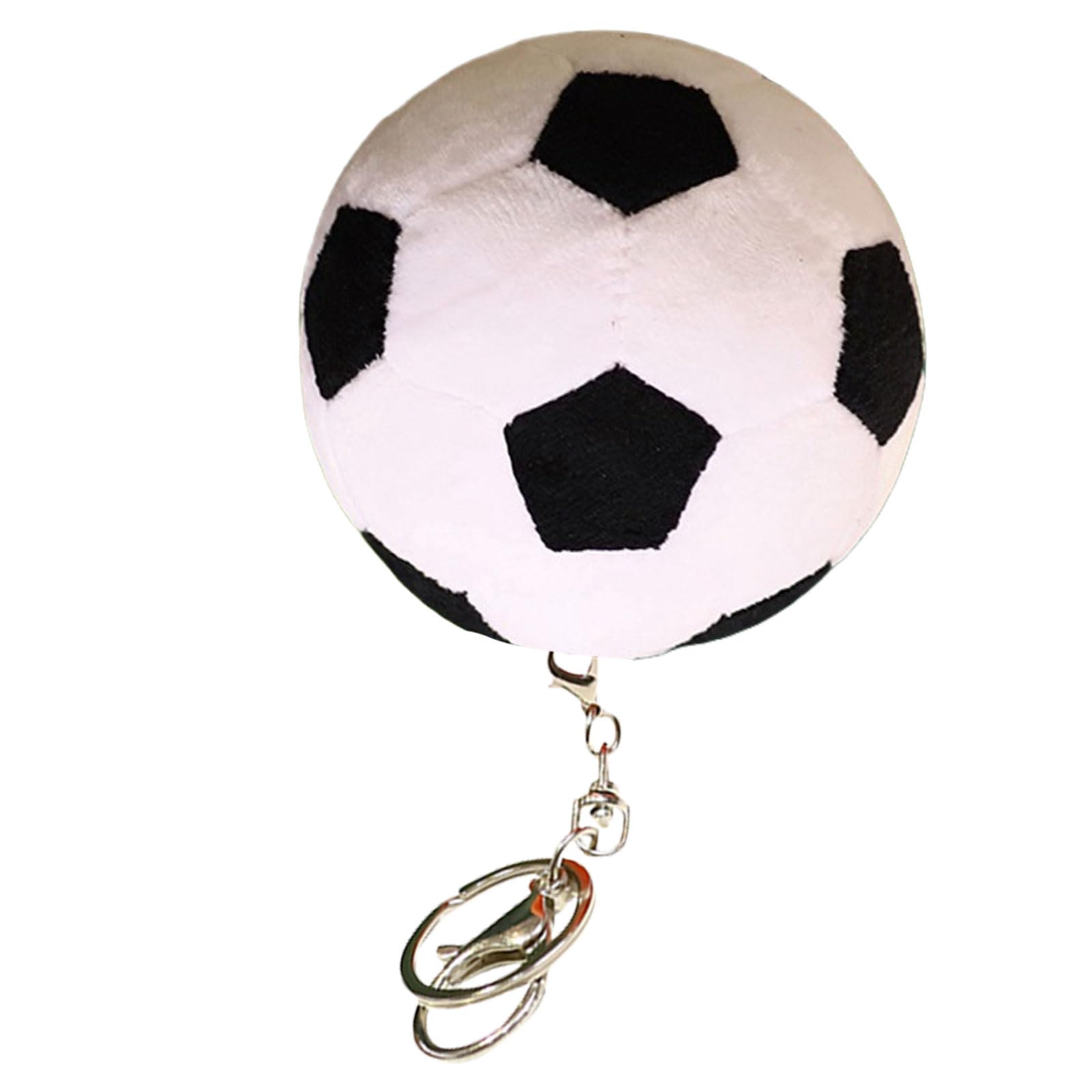 Maxtonser Unique Plush Charm Keychains Simple Pendant Car Keyring Backpack Decoration Jewelry for Women Men