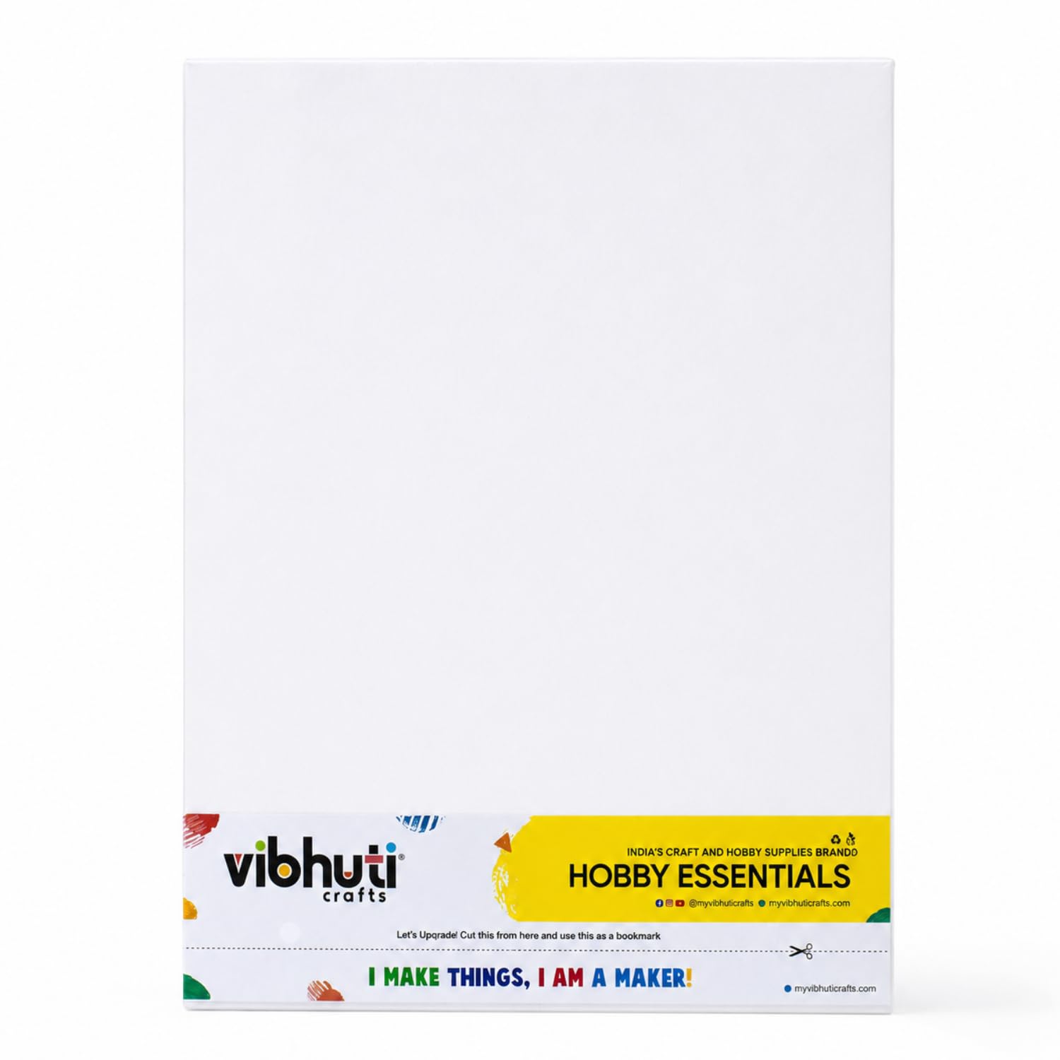 IEIDidactics Vibhuti Crafts White Mount Board Sheet for Craft A3 Size (11.7 Inch X 16.5 Inch, Pack of 5, 350Gsm) - Sturdy and Versatile for Art, Framing, and Presentation-image-9