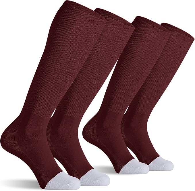 CS CELERSPORT 2/3 Pack Baseball Soccer Softball Socks for Youth & Adult Multi-sport Tube Socks