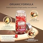 Hair Treatment Serum 50 Capsules Hair Vitamins A C E Pro B5 - Hair Serum for Frizzy and Damaged Hair - Hair Oil with Argan & Avocado Oil - Leave in Conditioner for Women & Men - Image 2