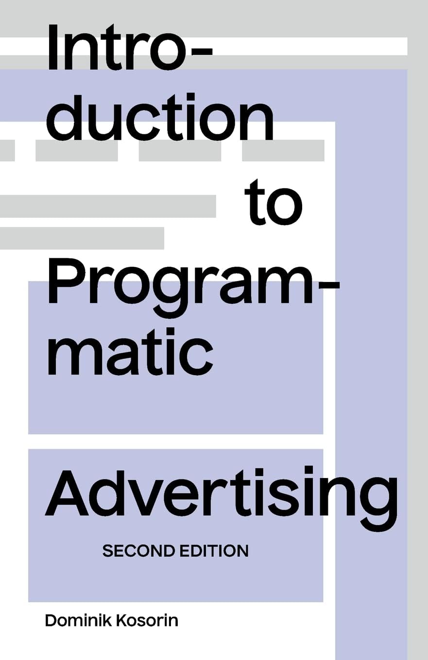 Dominik Kosorin Introduction to Programmatic Advertising