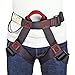 Ailiver Harnais d'escalade, Baudrier Escalade Harnais,Safe Ceintures de sécurité pour Alpinisme Haut Niveau Rescue Spéléologie Escalade Rappel Equip Baudrier Escalade Harnais
