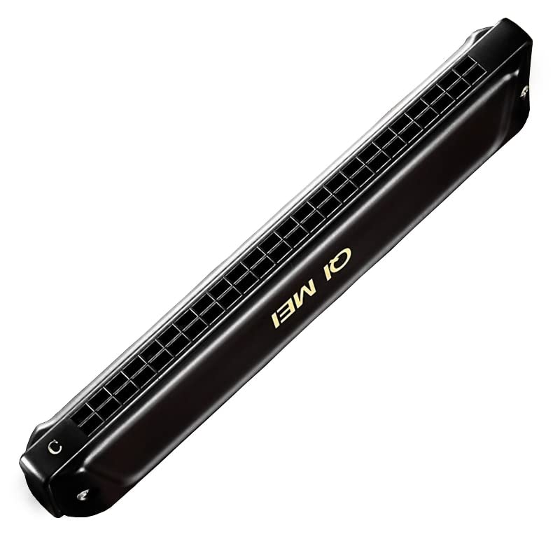 Harmonica Vibrato harmonica 24 trous accent 28 harpe professionnel orgue à bec instrument clé C noir ABS peigne laiton - Les Beatles, Paul McCartney, John Lennon, RIngo Starr, George Harrison Harmonica Vibrato harmonica 24 trous accent 28 harpe professionnel orgue à bec instrument clé C noir ABS peigne laiton – Image 5