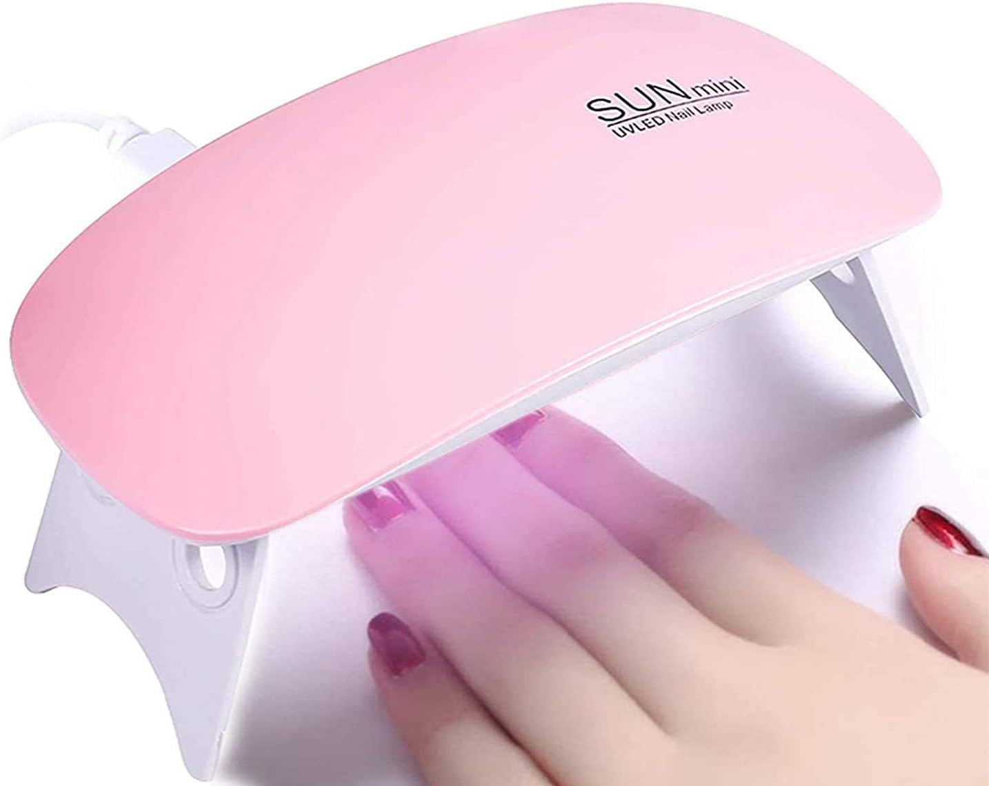 SUN MINI Nail Dryer – Portable Compact UV LED Gel Nail Lamp for Quick Drying, Professional Mini Nail UV Lamp for Gel Polish, Small Size Travel-Friendly Nail Curing Light, Affordable Mini Gel Curing Light with Reviews-image-13