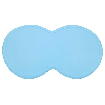 POSAPET Pet Feeding Mat Silicone Anti-Slip Dog Cat Bowl Placemat Waterproof Cat Mat for Food Water 18.7?x10.63?