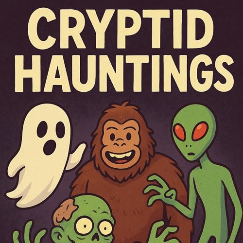 Cryptid Hauntings Podcast Por Mike Gardner Chris Gardner Pam Gardner and Mark Gardner arte de portada